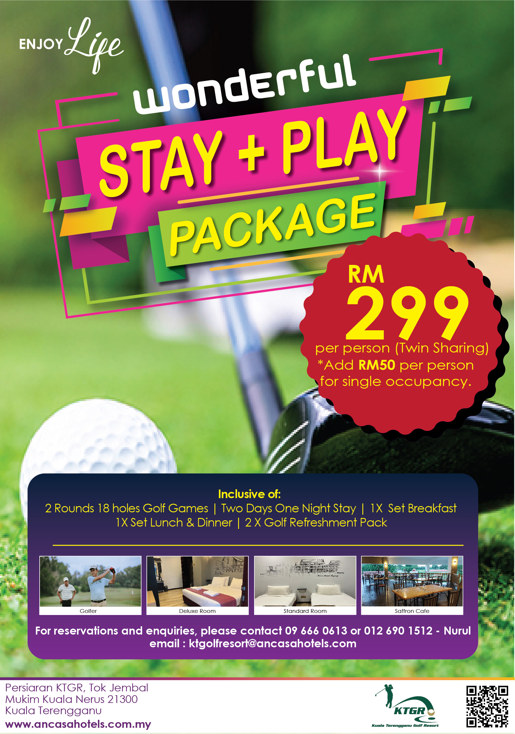 Stay & Play Package